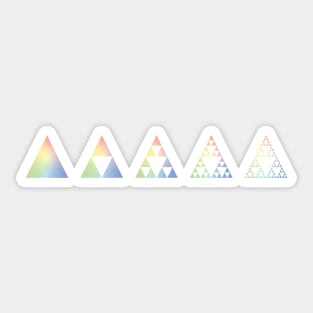 Sierpinski Triangle Sticker